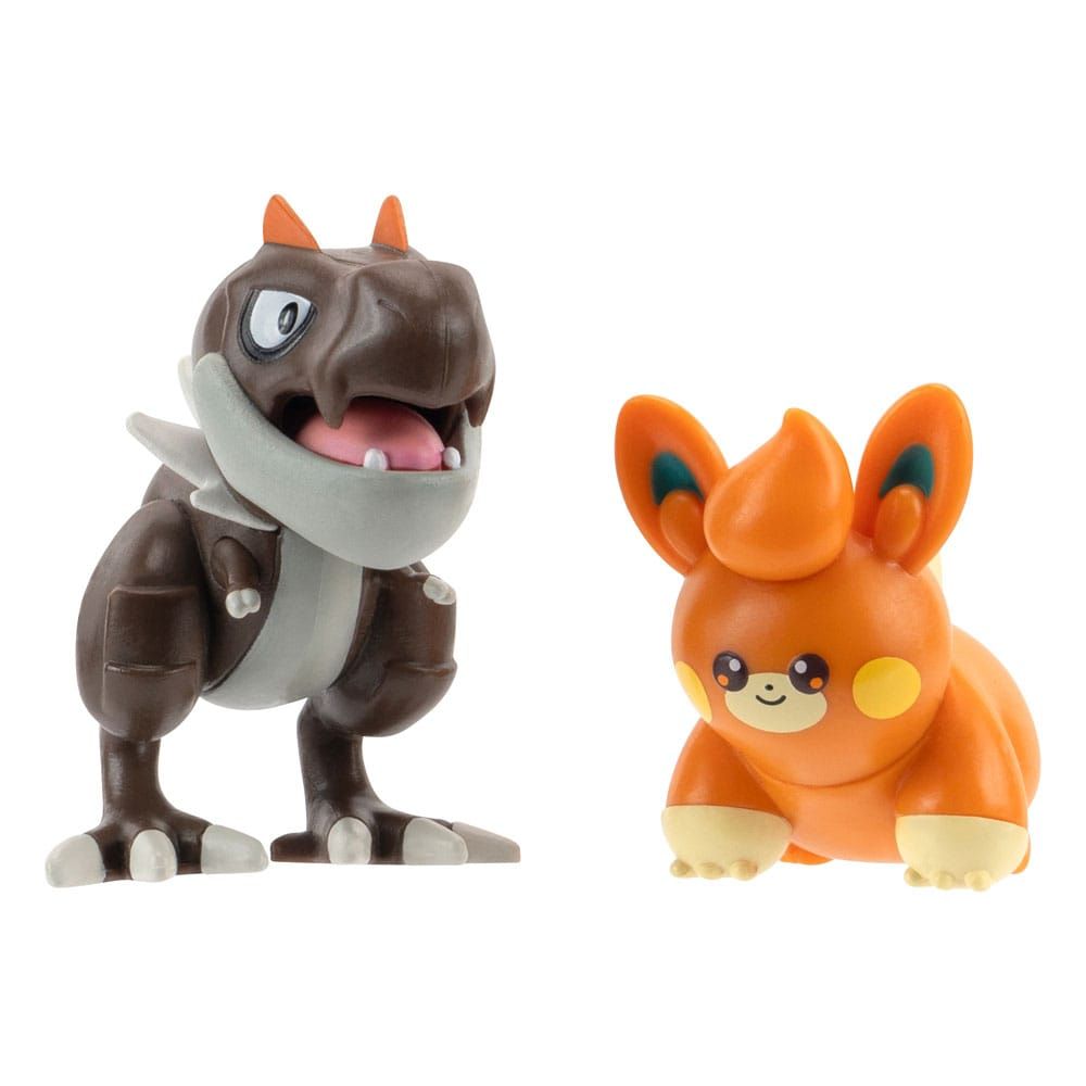 Pok Mon First Partner Set Figure Pack Tyrunt Pawmi Battle Figure