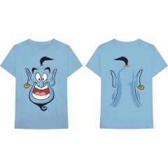 Aladdin: Genie (Back Print) - Blue T-Shirt