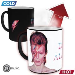 David Bowie: Aladdin Sane Heat Change Mug (320ml) Preorder