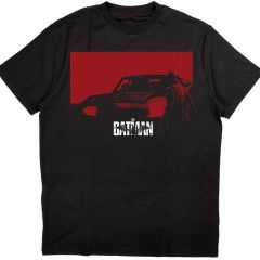 DC Comics: The Batman Red Car - Black T-Shirt