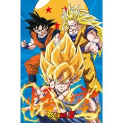 Dragon Ball: 3 Gokus Maxi Poster (91.5x61cm)