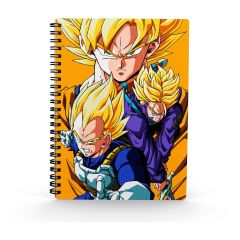 Dragon Ball Z: Saiyans 3D-Effect Notebook