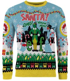 Elf: Cotton-Headed Ninny Muggins Christmas Sweater