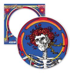 Grateful Dead: Skull & Roses 450 Piece Picture Disc Jigsaw Puzzle Preorder