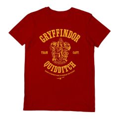 Harry Potter: Gryffindor Team Quidditch Cardinal Red T-Shirt