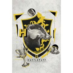 Harry Potter: Hufflepuff Illustrative Maxi Poster (91.5x61cm) Preorder
