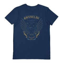 Harry Potter: Ravenclaw Crest Modern Navy Blue T-Shirt