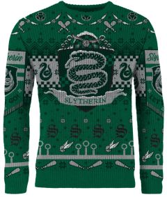 Harry Potter: "Jingle Bells, Potter Smells" Slytherin Christmas Jumper