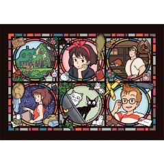 Kiki's Delivery Service: Stained Glass Characters Gallery Jigsaw Puzzle (208 pieces) Preorder