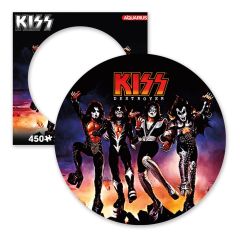 KISS: Destroyer 450 Piece Picture Disc Jigsaw Puzzle Preorder