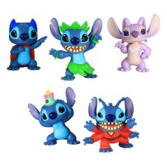 Lilo & Stitch: Stitch Collectible Figure Set 5-Pack Mini Figure (7cm) Preorder