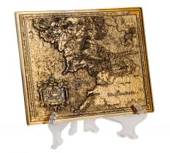 Lord Of The Rings: Middle Earth Metal Map