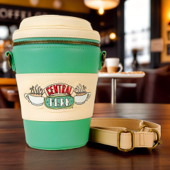 Loungefly: Friends Central Perk To Go Cup Crossbody Bag Preorder