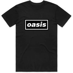 Oasis: Decca Logo - Black T-Shirt