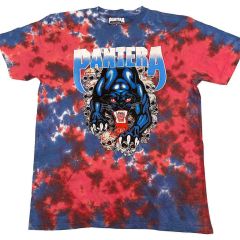 Pantera: Panther (Dye Wash) - Blue T-Shirt