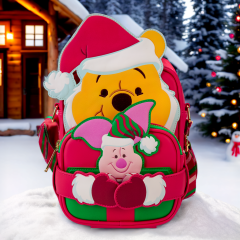 Loungefly: Disney Winnie The Pooh Santa Pooh Crossbuddies Bag Preorder