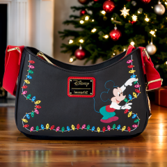 Loungefly: Disney Minnie and Daisy Light Up Decorations Crossbody Bag