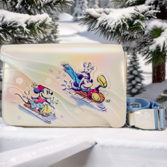 Loungefly: Disney Mickey and Friends Winter Wonderland Crossbody Bag Preorder