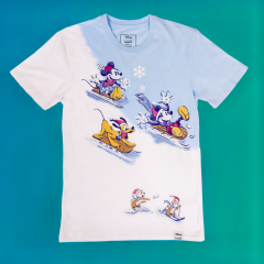 Loungefly: Disney Mickey and Friends Winter Wonderland T-Shirt