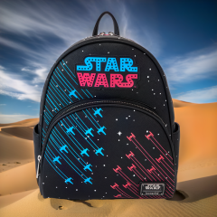 Loungefly: Star Wars Neon 70s Mini Backpack Preorder