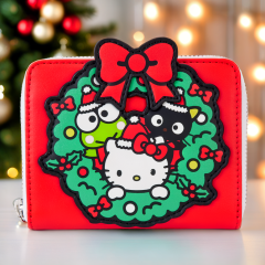 Loungefly: Sanrio Winter Wonderland Zip Around Wallet Preorder