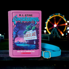 Loungefly: Goosebumps One Day At Horrorland Book Crossbody Bag Preorder