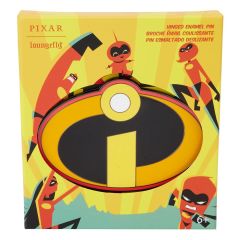 Pixar by Loungefly: The Incredibles Sliding Enamel Pin 20th Anniversary Limited Edition Hinged (8cm)
