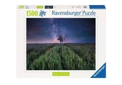 Power of Nature: Night Sky Over the Cornfield Jigsaw Puzzle (1500 pieces)