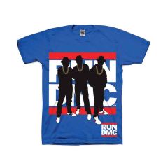 Run DMC: Silhouette - Royal Blue T-Shirt