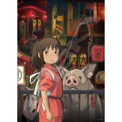 Spirited Away: The Other Side of the Tunnel Stained Glass Jigsaw Puzzle (500 pieces) Preorder
