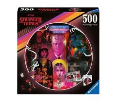 Stranger Things: Friends Don't Lie Round Jigsaw Puzzle (500 pieces) Preorder