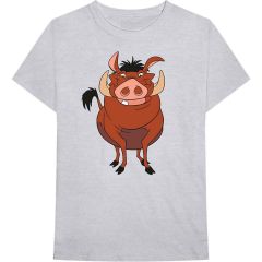 The Lion King: Pumbaa Pose - Grey T-Shirt
