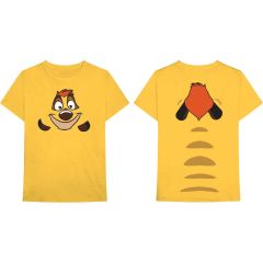 The Lion King: Timon (Back Print) - Yellow T-Shirt
