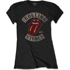 The Rolling Stones: Tour 1978 - Ladies Black T-Shirt