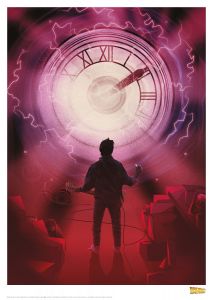 Back To The Future: Clock Art Print Preorder