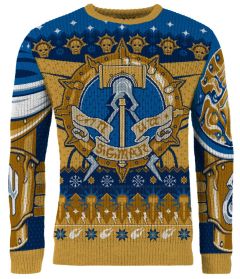 Warhammer: Sigmas of the Season Stormcast Christmas Sweater