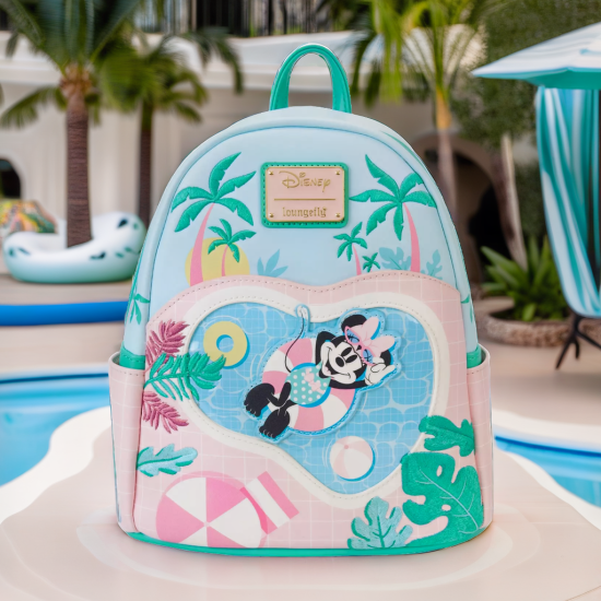 Loungefly: Disney Minnie Mouse Vacation Style Mini Backpack