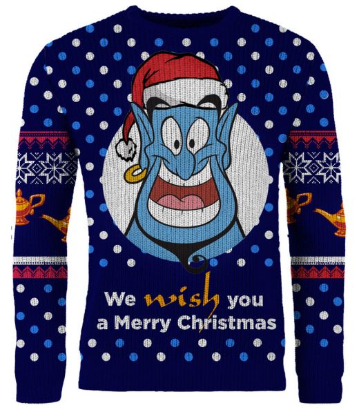 tong gemakkelijk uitglijden Buy the Aladdin Ugly Christmas Sweater - Merchoid
