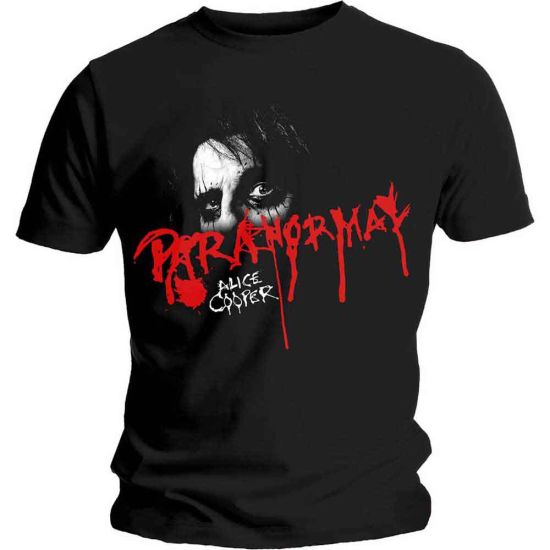 Alice Cooper: Paranormal Eyes - Black T-Shirt