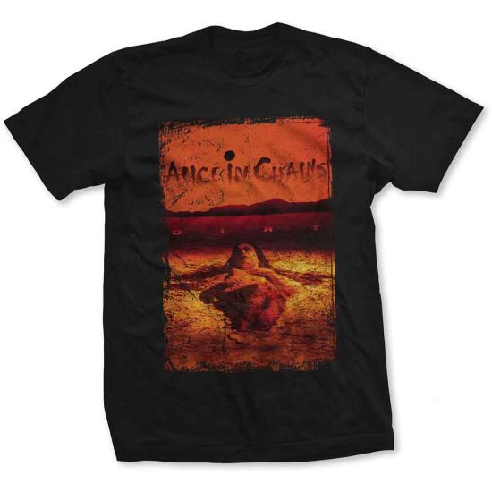 Alice In Chains: Dirt Album Cover - Black T-Shirt
