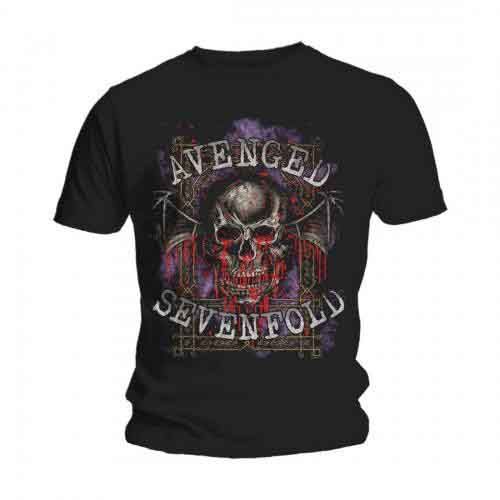 Avenged Sevenfold: Bloody Trellis - Black T-Shirt