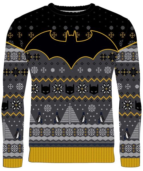 Buy the Batman Goodwill In Gotham Ugly Christmas Sweater - Merchoid