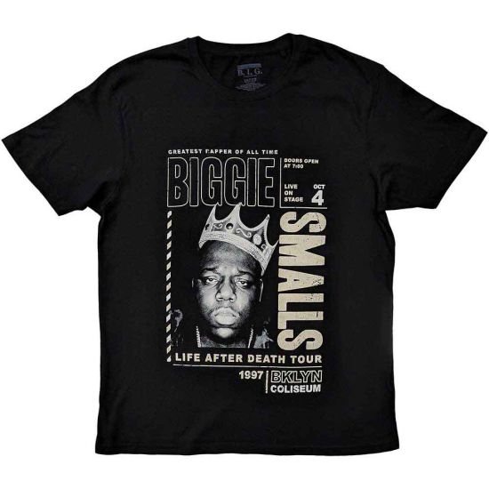 Biggie Smalls: Life After Death Tour - Black T-Shirt