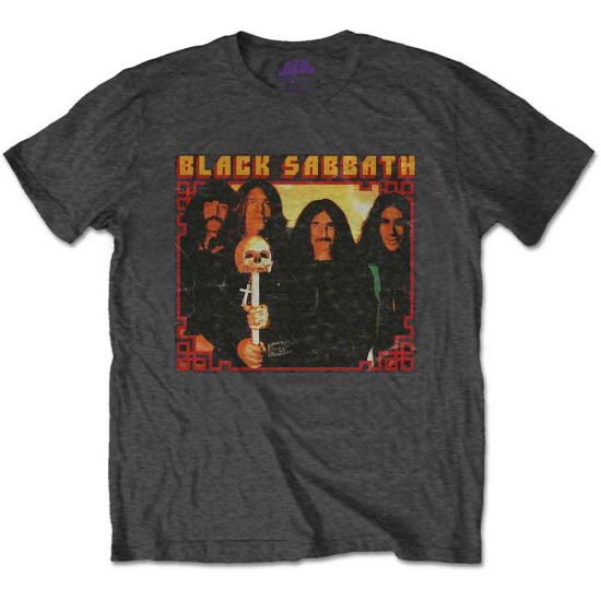 Black Sabbath: Japan Photo - Charcoal Grey T-Shirt