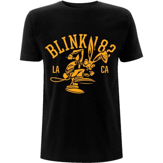 Blink-182: College Mascot - Black T-Shirt