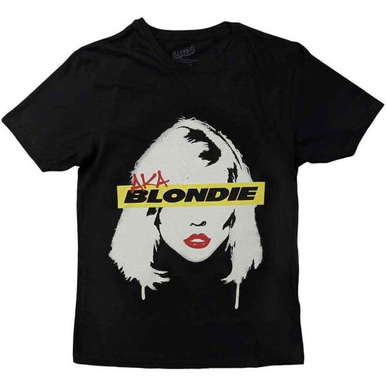 Blondie: AKA Eyestrip - Black T-Shirt