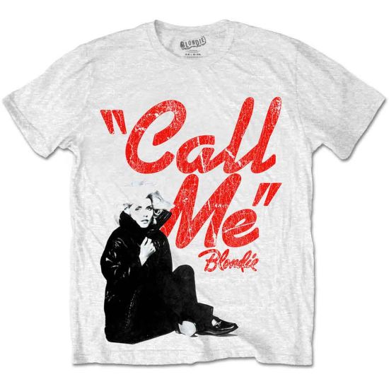 Blondie: Call Me - White T-Shirt