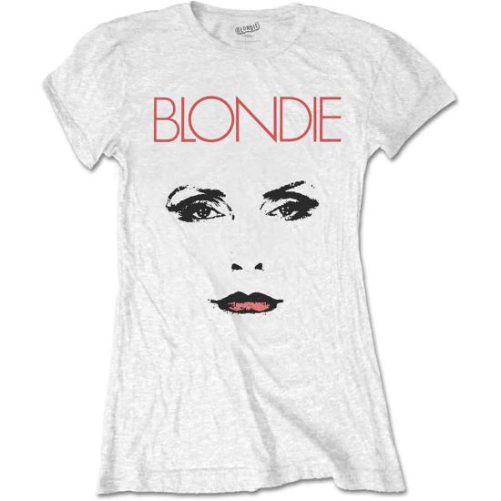 Blondie: Staredown - Ladies White T-Shirt