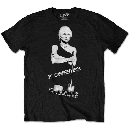 Blondie: X Offender - Black T-Shirt