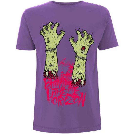 Bring Me The Horizon: Zombie Hands - Purple T-Shirt